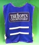 1990 Mark McNulty Official Open Championship Caddies Bib - played at St Andrews worn by his caddy