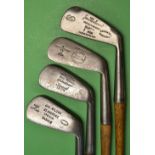 4x various irons to incl Tom Morris St Andrews Special iron, Bob Croll Perth no. 2 iron, Jas