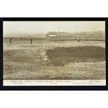 Rare Fletcher & Son Series "Golfing at St Andrews" post card - titled "No 6 Fifteenth Hole and