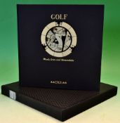 Stirk, David & McCullough, J - "Woods, Irons and Memorabilia - Golf in the Year 2000" 1st ed 1989 in