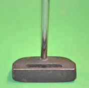 Extremely Rare Ping Redwood City B5C Pat. Pend croquet bronzed brass mallet head putter - the sole