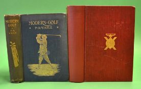 Golf Books (2 early classic golf instruction books including a presentation copy) - to include PA
