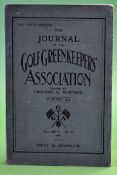 Hawtree, Fred - 'The Journal of the Golf Greenkeepers Association 1914' Vol I No II - published