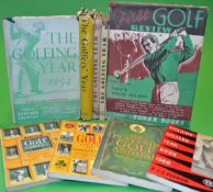 Golfing Year Books and Annuals from 1950s onwards (9) - "The Golfers Year" 1st ed '50 edited by