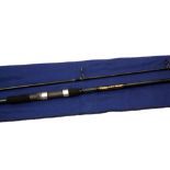 ROD: Century Hy-Bore T800 High Tensile Carbon Fibre carp rod, 12' two piece, 3 lb test curve,