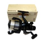 REEL: Shimano Aero 6000 RE bait runner reel, rear drag, free spool right or left hand wind, as