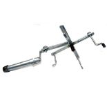 ACCESSORY: Hardy Compact alloy handled folding line drier, alloy frame, black handle, alloy reel