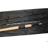 ROD: A Des Taylor Supreme Transformer Spin rod, 7 to 9' Grand Slam, three piece woven blank, SIC