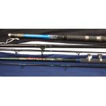 RODS: (2) Shakespeare Beach Fighter Graphite 13' 3 piece carbon composite beach casting rod, casting