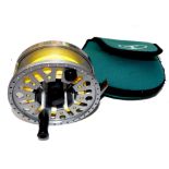 REEL: Tibor Reel The Gulf Stream by Ted Juracsik, salt water fly reel, 4.5" diameter, high tech