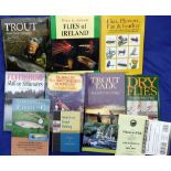 12x Trout Fishing & Fly Tying Books incl. - Cockwill, P - "Trout From Small Still Waters" 1st ed