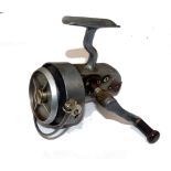 REEL: Hardy Altex No.2 Mk1V alloy spinning reel with manual full bail arm, LHW, folding handle, no