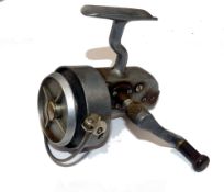 REEL: Hardy Altex No.2 Mk1V alloy spinning reel with manual full bail arm, LHW, folding handle, no