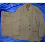 CLOTHING: John Brocklehurst of Derbyshire Keepers Wear heavy tweed jacket and trouser suit, jacket