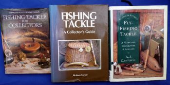 Turner, G - signed - "Fishing Tackle: A Collector's Guide" 1st ed 1989, H/b, D/j faded to spine