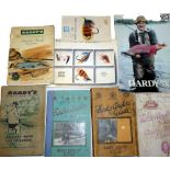 ANGLERS GUIDES: (8) Collection of 8 Hardy Angler's Guides, 1930 with stepped index, half front cover