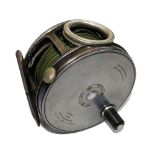 REEL: Hardy Perfect 3.75" alloy salmon fly reel, Duplicated Mk2 check, nickel revolving line