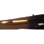 ROD: Partridge of Redditch 10'6" 2 piece high modulus graphite trout fly rod, in as new condition,