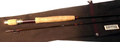 ROD: Partridge of Redditch 10'6" 2 piece high modulus graphite trout fly rod, in as new condition,