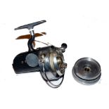 REEL: Fine Hardy Altex No.2 MkV spinning reel, LHW folding handle, on/off optional check, spring