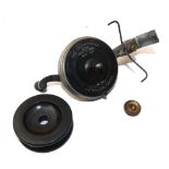 REEL: Rare JE Miller of Leeds Chippindale Patent casting reel  No.946, Patent No.17250/1910, alloy