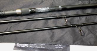 ROD: Carp Kinetics Questor Marker & Spod Rod, 12' Double tip rod, twin tips, 3lb & 4lb test