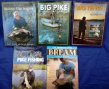 Rickards & Bannister - "The Great Modern Pike Anglers" 1st ed 2006, Ladle & Masters - "Tactical Pike