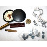 HARDY ACCESSORIES: Mixed lot of named Hardy accessories, inc. Album cast carrier with ivorine discs,