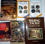 COLLECTORS BOOKS: (6) Turner, G - "Fishing Tackle, A Collector's Guide 2nd ed, H/b, D/j, Waller, P -