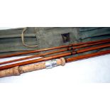 ROD: Rare Hardy The No.2 Wanless Light Line rod, 12' 2 piece with correct spare tip, rod No.