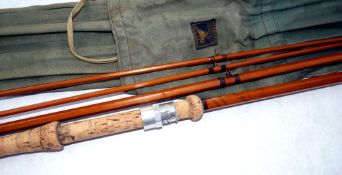 ROD: Rare Hardy The No.2 Wanless Light Line rod, 12' 2 piece with correct spare tip, rod No.