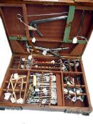 ACCESSORIES: Fine comprehensive collection of hook disgorging tools through the years, includes 8