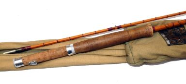 ROD: Hardy The JJH Triumph 8'9" 2 piece Palakona trout fly rod, No.H23783, agate butt/tip guides,