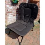 CHAIR: Chub Kennet padded anglers chair, quick lock back adjuster, spring laced, 4 adjustable