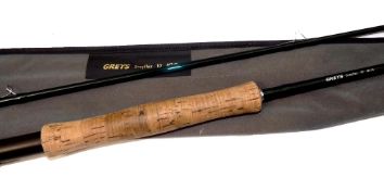 ROD: Greys of Alnwick The Greyflex 10' 2 piece carbon trout fly rod, line rate 7/8, green blank,