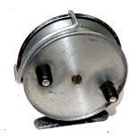 REEL: Hardy the Triumph 3" alloy drum reel, bright finish shallow drum, central slotted screw,