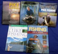 Rickards & Bannister - "The Great Modern Pike Anglers" 1st ed 2006, Rogowski, Dr. S - "Pike