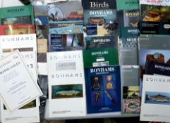 CATALOGUES: (Qty) Large collection of fishing tackle auction catalogues, mainly Bonham's, dating