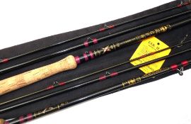 RODS: (2) Bruce & Walker CFR salmon fly rod, 13'6" 3 piece carbon, line rate 9, burgundy whipped