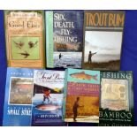 7 x Volumes by Gierach, J - "Good Flies" 1st ed 2000, "Sex, Death & Fly Fishing" 1st ed 1990, "Trout