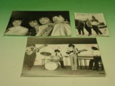 Pink Floyd Memorabilia Two very scarce official black and white press photographs, 8"x 10", from