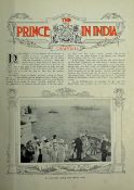 India Edward VIII The Prince in India, souvenir edition printed by the Times of India for the