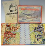 WWII 'Adler-Luftkampfspiel' German Eagle Air Battle Board Game 1941 produced by Verlag Hugo Grafe of