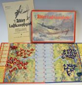 WWII 'Adler-Luftkampfspiel' German Eagle Air Battle Board Game 1941 produced by Verlag Hugo Grafe of