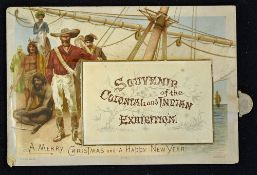 Exhibition 1886 Colonial and Indian Exhibition Souvenir Booklet a mechanical picture booklet on