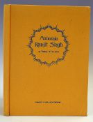 India Maharaja Ranjit Singh as Patron of the Arts Book 1981 a scarce reference book on the arts