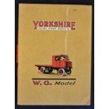 Locomotive c1920s Yorkshire Patent Steam Wagon Co Catalogue Office and Works Hunslet, Leeds, a