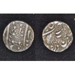 India First Sikh silver coin issued under Maharajah Ranjit Singh 1799 AD VS 1856 diameter approx