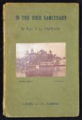 India In the Sikh Sanctuary 1922 Book published by Prof T L S Vaswani, a scarce title, the book