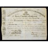 Great Britain Share Certificate The Farmers & General Fire & Life Insurance and Loan & Annuity